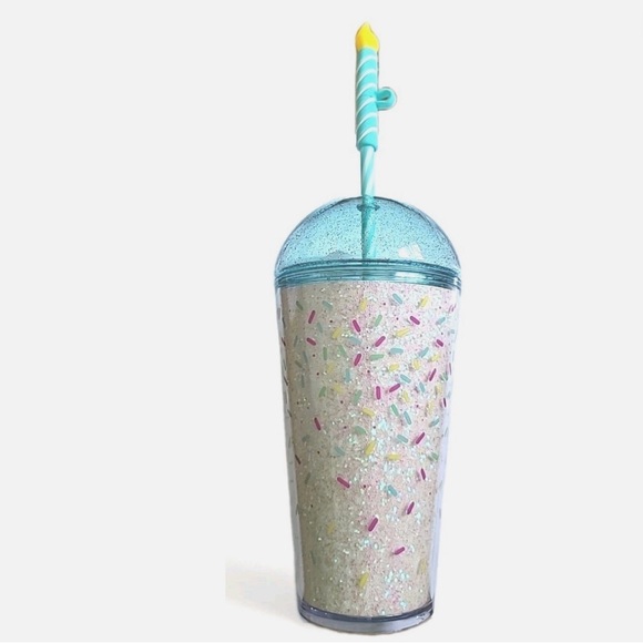 Starbucks Birthday Glitter Dome Cold Cup - Picture 2 of 3